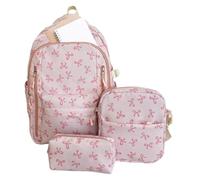 Ceprznvey Mochila para niños con , bolsa de libros de gran capacidad con dibujos animados, Pink, Refer to description, Unisex