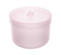 Ceprznvey Nail Tool Sterilizer, Clippers Cleaning Container, High Temperature Resistant Nail Tools Cleaning Box, Manicure Pedicure Cleaner, Portable Home Travel NailAccessory Storage, 2pcs