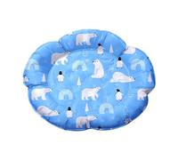 Ceprznvey Pet Cooling Pad, Gel Cooling Mat, Non-Slip Waterproof Summer Pad for Dogs Cats, Sofa, Floor, or Travel Use, 17.72 Inches 550g Polyester PVC Composite Polymer PP Cotton