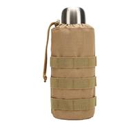 Ceprznvey Portable Bottle Holder, Compact Bottle Carrier, Adjustable Drawstring Bottle Holder, Water Bottle Carrier, Oxford Cloth Bottle Bag for Camping Hiking Cycling Outdoor Sports Walking, verde