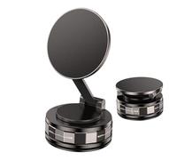 Ceprznvey - Soporte magnético para teléfono de coche con ventosa, soporte plegable giratorio de 360 °, para coche, salpicadero, espejo deportivo,