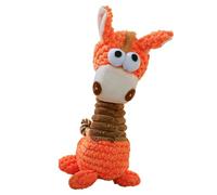 Ceprznvey Squeaky Dog Toy, Plush Dog Toy, Pet Teething Toy, Interactive Dog Toys, Tooth Cleaning Chew Toys, Cute Giraffe Plush Toys for Small to Medium Dogs, 8,66x4,72x2,36 pulgadas for Healthy Teeth