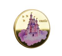 Ceprznvey Tooth Fairy Coin, Kids Lost Tooth Keepsake, Collectible Souvenir, Mirror Surfaces with UV Process for Childhood Memory, Boys Girls Children Collection, 1.77 Inches 1 Piece