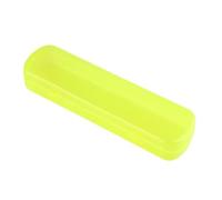 Ceprznvey Travel Toothbrush Holder, Portable Brush Storage Box, Practical Tooth Care Leakproof Hygienic Snap Closure for Camping RV Road Trip Sink Vanity