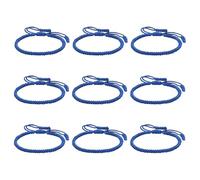 Ceprznvey Unisex Woven Bracelet Set, Blue Woven Bracelet, Adjustable Friendship Bracelet, Handmade Rope String Bracelet for Women Men, Set of 9 Adjustable Braided Bangles, 5g/piece, riferimento