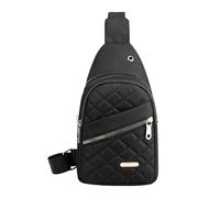 Ceprznvey Women Sling Bag, Casual Hangable Pouch, Adjustable Strap Backpack, Lightweight Design Compact Sturdy Multiple Compartments for Girls, 11.81x6.69x0.79 Inches