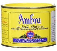 Cera Ámbar P/Madera Ambrosoli Solida amarilla