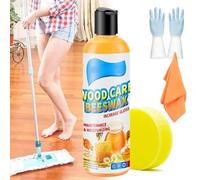 Cera anticracking & Polishing para suelos de madera, spray de cera de abejas, cera de abejas para muebles, cera de abejas en espray para muebles, cera de abejas en espray (1 unidad)