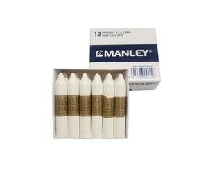 Cera Blanda MANLEY Blanco, Caja x12