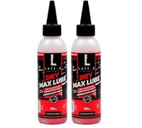 Cera Cadena Bicicleta DRY MAX LUBE 120ml Lubricante que combina Cera y Aceite para Cadenas de Bicicletas, Limpieza y Durabilidad, Aplicación Rápida, Ideal para Rutas Secas Mixtas (Paquete de 2)