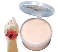 Cera de cera de cicatriz 1.41oz de maquillaje de Halloween, falso efecto de piel de herida para cicatriz realista, maquillaje SFX de Halloween para fantasía de cosplay fancy up teatrical, light