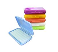 Cera de ortodoncia para aparatos dentales, 6 piezas, 6 colores