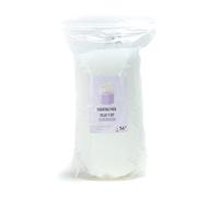 Cera de Parafina natural para hacer Velas aromaticas en bolsa de 1Kg, manualidades DIY, kit para hacer velas, parafina para velas con forma de perlas de color blanco