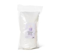 Cera de Parafina natural para hacer Velas aromáticas en bolsa de 3Kg, manualidades DIY, kit para hacer velas, parafina para velas con forma de perlas de color blanco