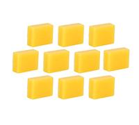 Cera de Pulido de Cera de Abejas Natural para Mantenimiento de Madera 10 Piezas de Bloques de Cera de Abejas para Muebles de Caoba Artesanía de Cuero Encerado de Hilos Pulido y