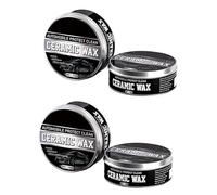 Cera de recubrimiento de cerámica, fuertes ceras de pulido de recubrimiento de automóviles, esmalte de fórmula suave de larga duración,Pasta de removedor de reparación de rayos (2pcs)