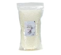 Cera de Soja 100% natural Premium para Velas en Vaso en bolsa de 1Kg. Perlas de bajo punto de fusión, ideales para velas caseras aromáticas y proyectos DIY, en bolsa con autocierre