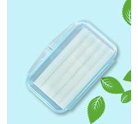 Cera dental para aparatos ortopédicos y alineadores, 5 unidades/caja de tiras de cera de ortodoncia premium. Cajas de color. Incluye estuche de almacenamiento. Cera ortopédica de grado alimenticio