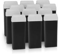 Cera Depilatoria 12 Roll On Carbón Wax | Packs de Cera Roll On Profesional