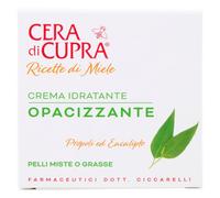 Cera di Cupra, Crema Hidratante Matificante, Crema Fresca y Ligera, Asegura el Nivel Adecuado de Hidratación para la Piel, Made in Italy, Dermatológicamente Probada, Frasco de 50 ml