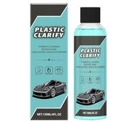 Cera en aerosol sin agua para aclarar plásticos, para interiores y exteriores de autos. Limpiador y acondicionador para tableros de autos. Restaurador de caucho y cuero para múltiples superficies.