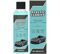 Cera En Aerosol Sin Agua Para Plásticos De Autos, 120 Ml, Limpiador Abrillantador De Interiores, Restaurador Plásticos Para Autos, Cera En Aerosol Sin Agua, Goma (1pc)