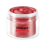 Cera Gris del color del pelo, Ultikare cera de color para el pelo Temporal Cera natural desechable para teñir el cabello en color Cosplay, partido (Rojo)