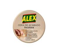 Alex Brands – Cera para muebles, acabado incoloro – 250 g