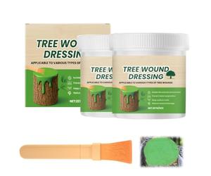 Cera para árbol de árboles frutales, 227 g, cierre de herida para árboles, resina de árbol, cierre de lac, bálsamo de árbol, acabado de cera de árbol, arbustos ornamentales, protege contra gérmenes y