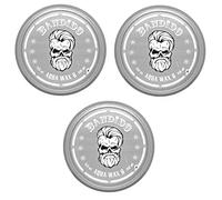 Bandido Cera Aqua para peinar el cabello, aspecto brillante, fijación fuerte, gris n.º 6, 150 ml