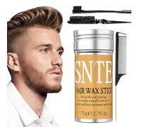 Cera para el cabello con peine, pomada para el cabello y peines para un estilo elegante, varillas de cera portátiles, productos para el cuidado del cabello rizado para estar juntos, citas, hogar,