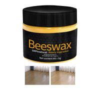 Cera para pisos de madera - Cera de abejas para madera para muebles | Polaco de cera de abejas para madera para muebles de madera natural | Cera para muebles de madera | Cera de mantenimiento para