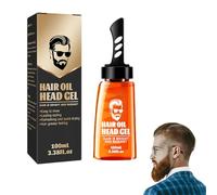 Cera Pelo Hombre,Gomina Hombre,2 en 1 gel de Cera para el Pelo con Comb,2 In 1 Hair Wax Gel With Comb,Texturizador de Cabello,Moldeadora,Fijación Fuerte y Brillo Suave,100ml