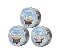 Cera Pulida De Mármol,Pulido Mármol Cera Para El Cuidado La Piedra,Nutre,Pule Y Protege,Para Todas Las Superficies De Piedra,80G*3pc
