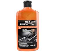 Cera Pulimento para Coche 500ml con Carnauba, Abrillantador y Restaurador de Pintura, Brillo Intenso y Protección Duradera, Ayuda a Reducir Arañazos Leves en la Carrocería(Cera Pulido Total AU8067)