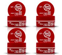 CERA REDONE REHECHA PARA PELO ROJO LOTE ROJO DE (6 X 150ML) AQUA HAIR WAX FULL FORCE