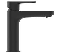 Ideal Standard Grifo lavabo Cerafine O H120 – Mezclador, válvula Push Open, ahorro de agua, Negro