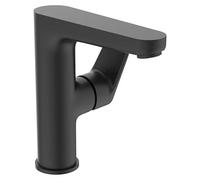 Cerafine O Grifo de lavabo (Negro, Mate, Sin juego de desagüe)