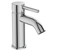 Ceraline Grifo de lavabo (Cromo, Brillante, Con juego de desagüe)