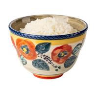 Ceramic Bowls - 5 Inch Vintage Microwave Safe | Rice Soup Cereal Bowl Set | Kitchen Tableware | For Food, Lunch, Dinner, Noodle, Meals, Home, Apartment, Farmhouse, Restaurant, Dishwasher Safe