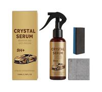 Ceramic Car Kit, 100ml 9H Long Lasting Gloss Agent With Sponge Paint Protection For Auto Headlights RV Trucks Motorcycles Boats Bumpers Exterior Care, Automotive Category