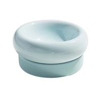 Ceramic Cat Food Bowls - Detachable Ceramic Double Bowl, Puppy Feeder Cat Bowl, Ceramics Cats Water Bowls, Double Bowll Feeding Dish | Pet Accessories Kitten Food Container For Feeding & Watering