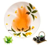 Ceramic Cat Tea Cup Hand Painted Floral Brewing Charming Decorative Mug Stylish Beverage Container Artistic Drinkware Piece Heat Resistant Everyday For Office Home School Kitchen Desk Garden Gathering