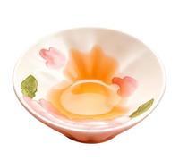Ceramic Cat Tea Cup Hand Painted Floral Brewing Charming Decorative Mug Stylish Beverage Container Artistic Drinkware Piece Heat Resistant Everyday For Office Home School Kitchen Desk Garden Gathering
