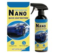 Ceramic Coating For Cars - 237ml Hydrophobic High Gloss Restorer | Coating Agent Shine Restorer For RV SUV Sedan Motorcycle Paint Scratch Headlight Wheel Glass