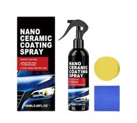 Ceramic Coating Spray, 100 ml Paint Protection Detail Spray for Exterior Shine and Interior Pulishing, Hydrophobic Coating Feature, Care Solution for Sedans SUVs Pickups Minivans