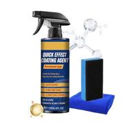 Ceramic Coating Spray - Quick Gloss Agent for Auto Detailing | 120ml Liquid Shield for Car Polishing, Tire Trim Cleaning, Marine RV Truck Surfaces Protection and Windshield Shine