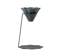 Ceramic Coffee Dripper - Loose Tea Strainer With Stand | Pyramid Shape Reusable Tea Infuser | Ceramic Ţea Strainer, Çeramic Pour Over Coffee Dripper For Pots Sake Home Office Kitchen Cafe Party