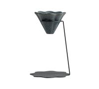 Ceramic Coffee Filter, Pyramid Shape Strainer, Reusable Non-Porous Gear with Smart Style, Utility Aid for Daily Brew, Filter Mate, Tea Aid for Pots Sake Home Office Kitchen Cafe Party 4.33×6.89in