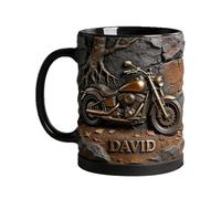 Ceramic Coffee Mug, 300ml Drinkware Cup, Cappuccino Latte Vessel, Handle Tea Cup, Breakfast Brunch Use for Office Home Kitchen Living Room Desk Cafe Restaurant Hotel Beverage Service